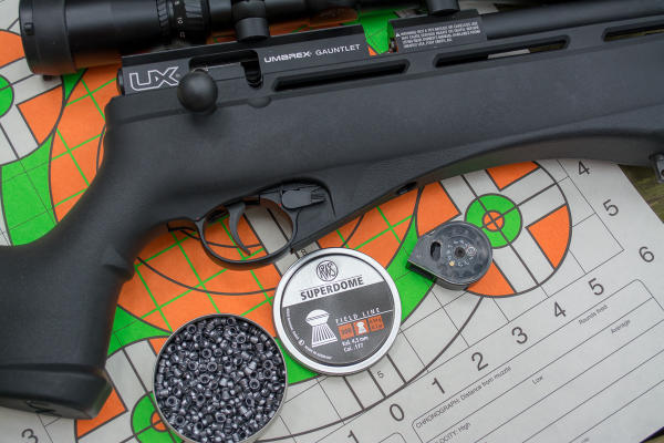 The Umarex Gauntlet is bolt-action and magazine fed entry-level pcp airgun