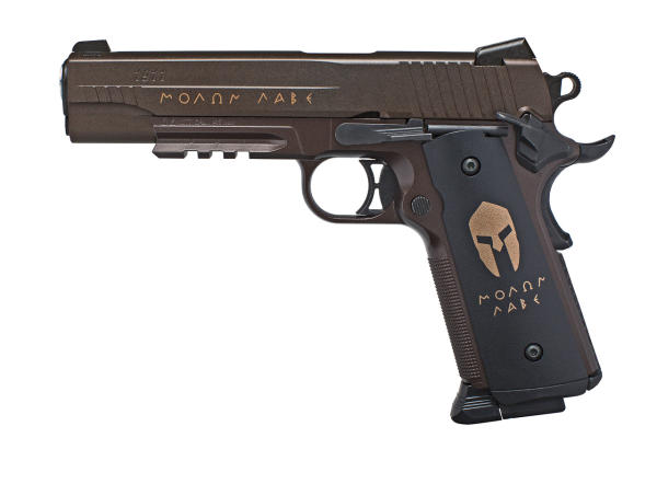 The Spartan looks and feels like a real 1911.